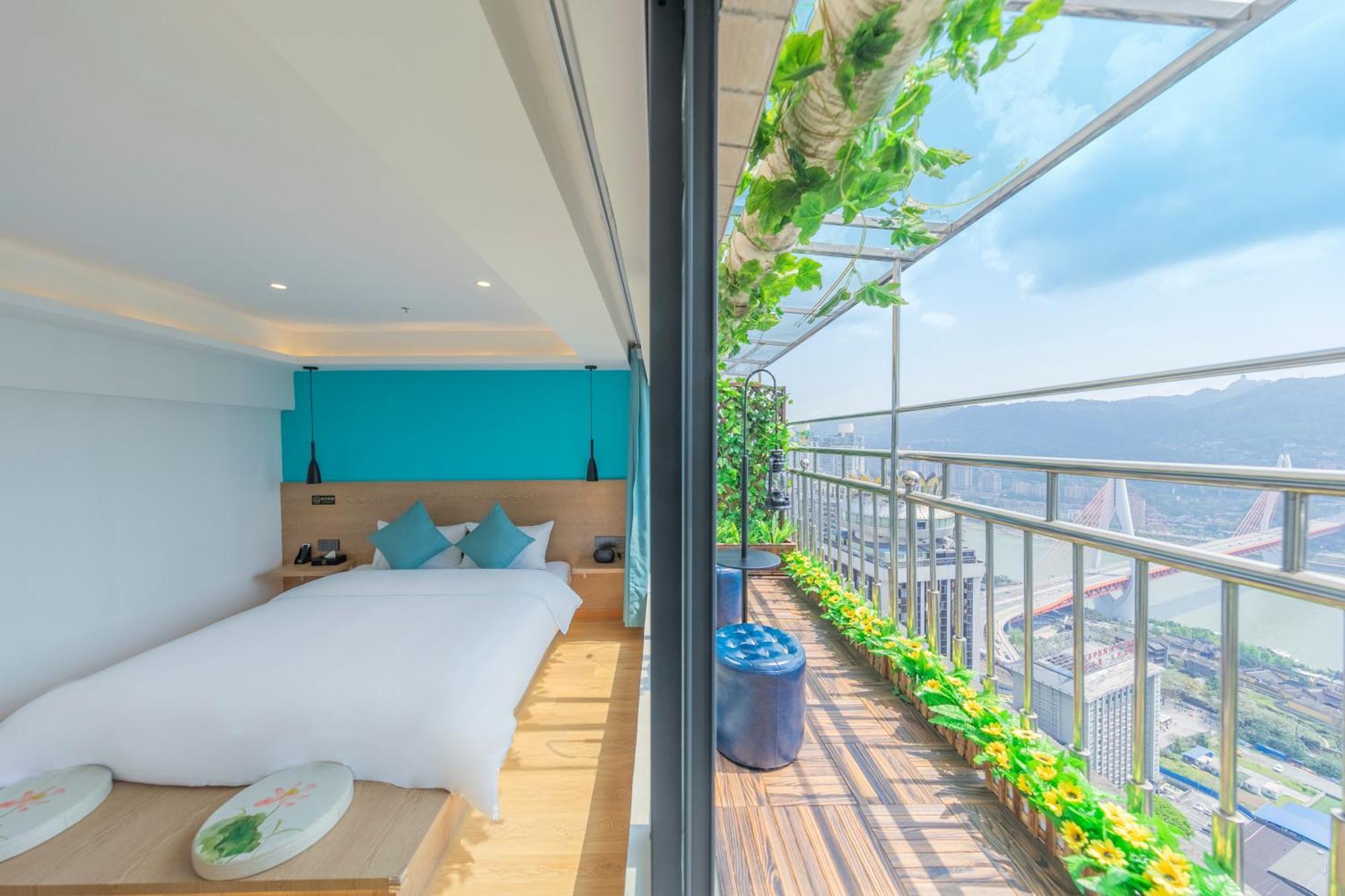 Yunqi River View Terrace Hotel Чунцин Екстериор снимка